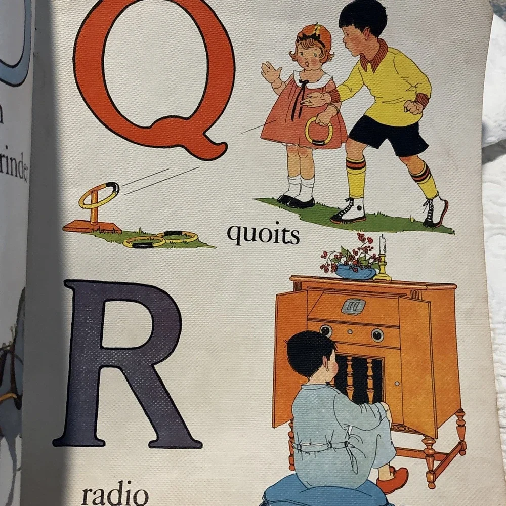 Alphabet Book No. 2108 by Corinne Ringel Bailey, 1934 Saalfield Read